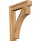 Ekena Millwork Westlake Arts & Crafts Rough Sawn Outlooker, Western Red Cedar, 8"W x 38"D x 42"H OUT08X38X42WTL03RWR - alternate 1